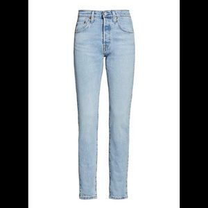 Levi’s 501 High-Rise Skinny-Fit Jeans